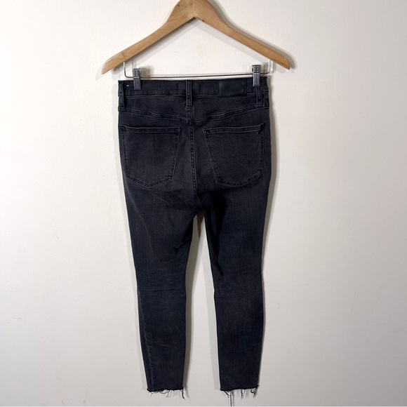 Madewell 9" Mid-Rise Skinny Jeans in Black Sea Size 27 - Picture 5 of 7